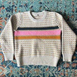 End of season sale! Colorful Madewell sweater
